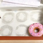 fettige und überzuckerte Donuts