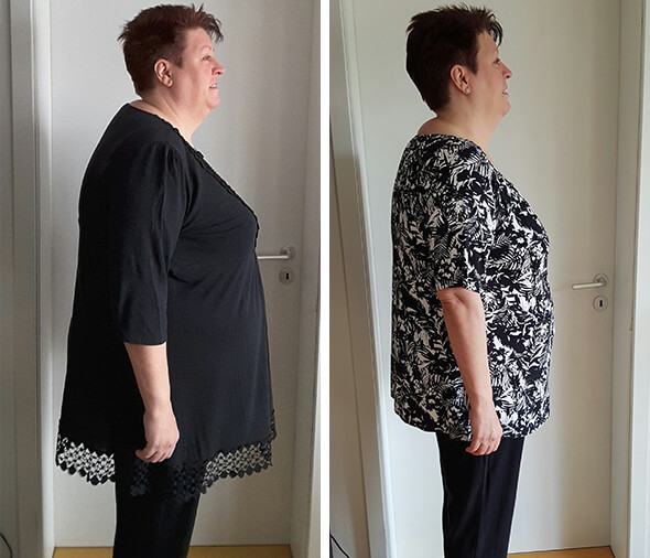 Astrid hat -16 kg mit BodyChange abgenommen