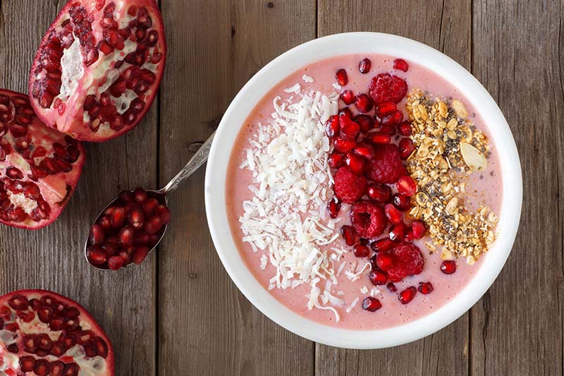 Vegane Smoothie Bowl 