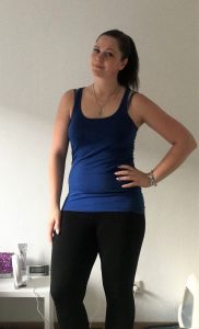 Stefanie nachdem sie mit BodyChange abgenommen hat